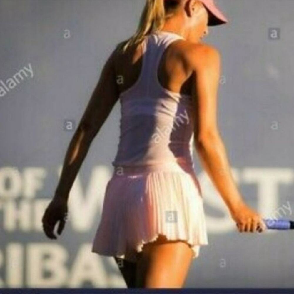 Nike Court Maria Sharapova Breathe Tennis Tank Small- Sunset Tint NWOT - Picture 9 of 16
